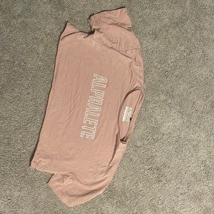 Alphalete crop T shirt